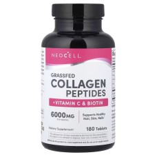 Neocell Grassfed Collagen Peptides + Vitamin C & Biotin 180 tabs