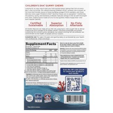 Nordic Naturals Children's DHA 600 mg 30 жувальних таблеток, омега-3 для дітей, виготовлена із повністю дикої риби, з тропічним смаком