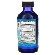 Nordic Naturals, Children's DHA 119 мл, омега-3 для дітей, виготовлена із повністю дикої арктичної тріски, з полуничним смаком