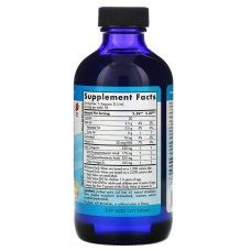 Nordic Naturals, Children's DHA 237 мл, омега-3 для дітей, виготовлена із повністю дикої арктичної тріски, з полуничним смаком