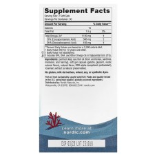 Nordic Naturals Ultimate Omega Teen 1120 mg 60 м'яких міні капсул, омега-3 для дітей від 12 років, зі смаком полуниці