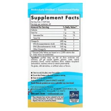 Nordic Naturals Ultimate Omega Junior 680 mg 90 м'яких капсул, омега-3 для дітей віком 6–12 років, зі смаком полуниці