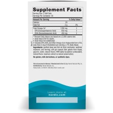 Nordic Naturals Ultimate Omega 1280 mg 60 м'яких капсул із риб’ячого желатину, омега-3 зі смаком лимона