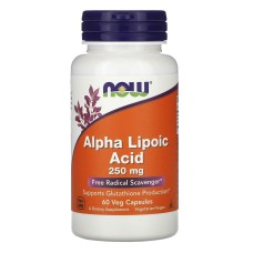 Now Foods Alpha Lipoic Acid 250 mg 60 caps