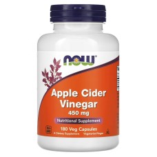 Now Foods Apple Cider Vinegar 450 mg 180 caps