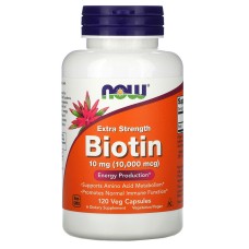 Now Foods Biotin 10000 mcg 120 caps