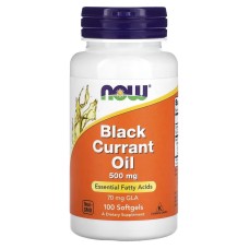 Now Foods Black Currant Oil 500 mg 100 softgels