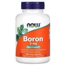 Now Foods Boron 3 mg 250 caps