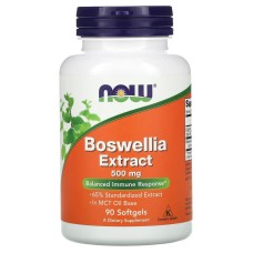 Now Foods Boswellia Extract 500 mg 90 softgels