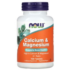 Now Foods Calcium & Magnesium 100 tabs