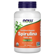 Now Foods Spirulina 1000 mg 120 tabs