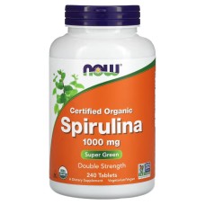 Now Foods Spirulina 1000 mg 240 tabs