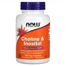 Now Foods Choline & Inositol 100 caps