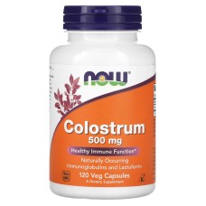 Now Foods Colostrum 500 mg 120 caps