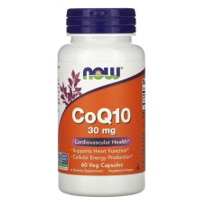 Now Foods CoQ10 30 mg 60 caps