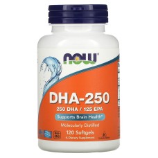 Now Foods DHA-250 120 softgels