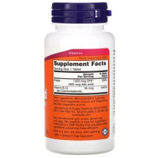 Now Foods Folic Acid 250 таблеток, фолієва кислота