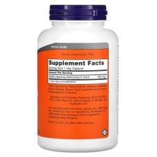 Now Foods Gaba 750 mg 200 капсул, гамма-аміномасляна кислота