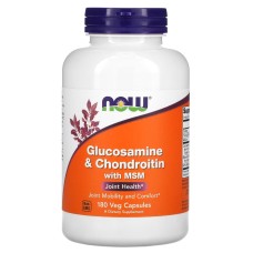 Now Foods Glucosamine & Chondroitin with MSM 180 caps