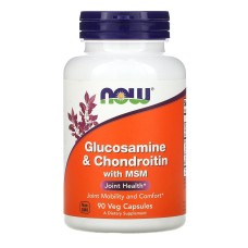 Now Foods Glucosamine & Chondroitin with MSM 90 caps