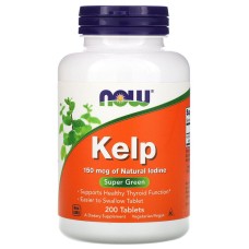 Now Foods Kelp 150 mcg 200 tabs