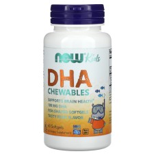 Now Foods Kids DHA Chewable 60 softgels
