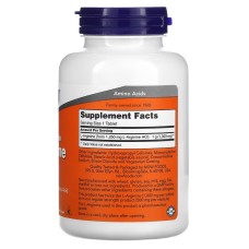 Now Foods L-Arginine 1000 mg 120 таблеток, аргінін