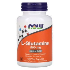 Now Foods L-Glutamine 500 mg 120 caps