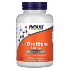 Now Foods L-Ornithine 500 mg 120 caps