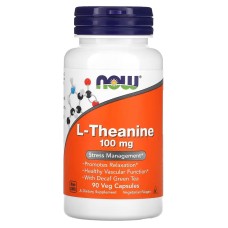 Now Foods L-Theanine 100 mg 90 caps