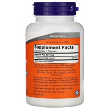 Now Foods L-Tyrosine 500 mg 120 капсул, L-тирозин