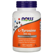 Now Foods L-Tyrosine 500 mg 120 caps