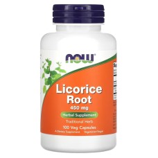Now Foods Licorice Root 450 mg 100 caps
