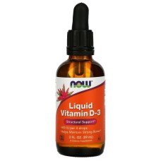 Now Foods Liquid Vitamin D-3 400 IU 59 ml
