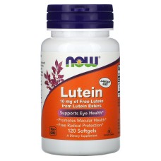 Now Foods Lutein 10 mg 120 softgels
