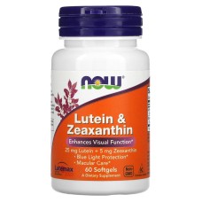 Now Foods Lutein & Zeaxanthin 60 softgels