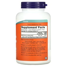 Now Foods Magnesium Bisglycinate Powder 227 грам, бісгліцинат магнію