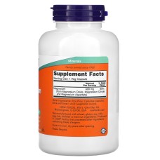 Now Foods Magnesium Caps 400 mg 180 капсул, магній