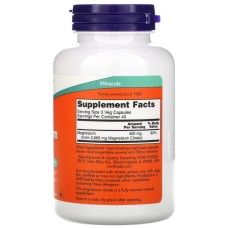 Now Foods Magnesium Citrate 120 капсул, цитрат магнію