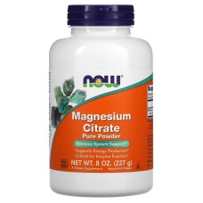 Now Foods Magnesium Citrate 227 g