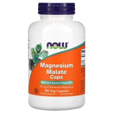 Now Foods Magnesium Malate 180 caps