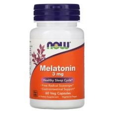 Now Foods Melatonin 3 mg 60 caps