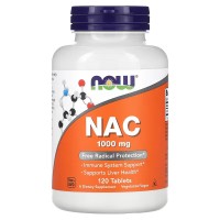 Now Foods NAC 1000 mg 120 tabs