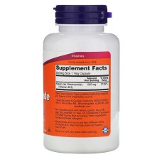 Now Foods Niacinamide 500 mg 100 капсул, вітамін В3 (у вигляді ніацинаміду)