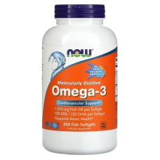 Now Foods Omega 3 180EPA/120DHA 200 fish softgels