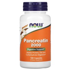 Now Foods Pancreatin 2000 100 caps