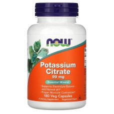 Now Foods Potassium Citrate 99 mg 180 caps