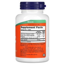 Now Foods Potassium Plus Iodine 180 таблеток, калій плюс йод