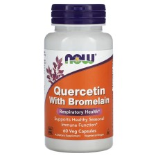 Now Foods Quercetin With Bromelain 60 caps
