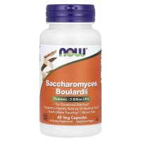 Now Foods Saccharomyces Boulardii 5 Billion CFU 60 caps